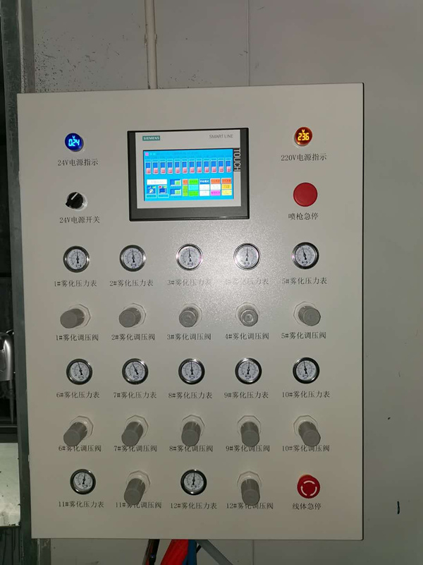 水性油漆防堵槍系統